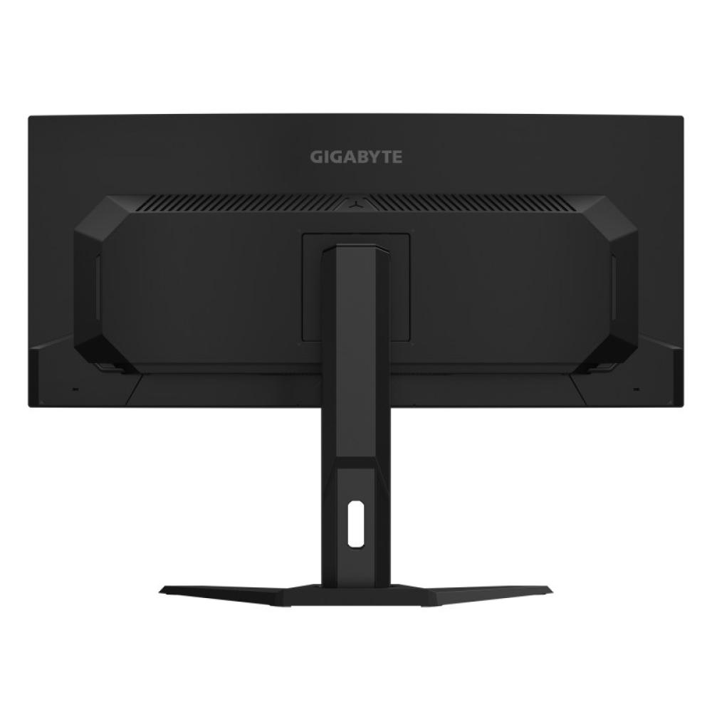 GIGABYTE - Monitor de juegos curvo OLED WQHD MO34WQC2 de 34" - 3440 x 1440, 240Hz, 0.03ms, KVM, 250 cd/m², FreeSync Premium Pro,