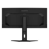 GIGABYTE - Monitor de juegos curvo OLED WQHD MO34WQC2 de 34" - 3440 x 1440, 240Hz, 0.03ms, KVM, 250 cd/m², FreeSync Premium Pro,