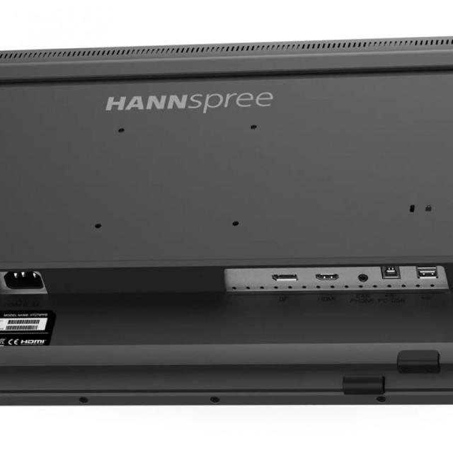 Hannspree - HT279PPB pantalla para PC 68,6 cm (27") 1920 x 1080 Pixeles Full HD LED Pantalla táctil Negro