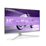Philips - Evnia 8000 32M2N8900/00 pantalla para PC 80 cm (31.5") 3840 x 2160 Pixeles 4K Ultra HD QD-OLED Blanco
