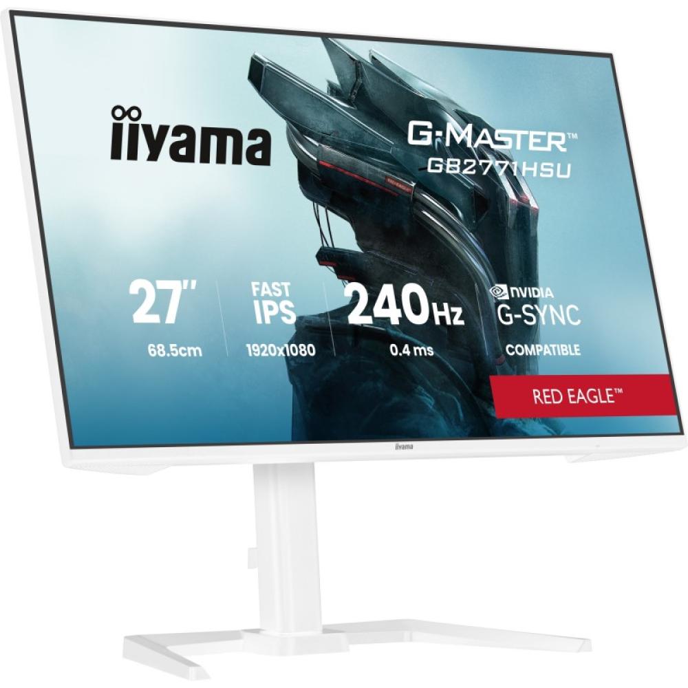 iiyama - G-MASTER GB2771HSU-W1 pantalla para PC 68,6 cm (27") 1920 x 1080 Pixeles Full HD LCD Blanco