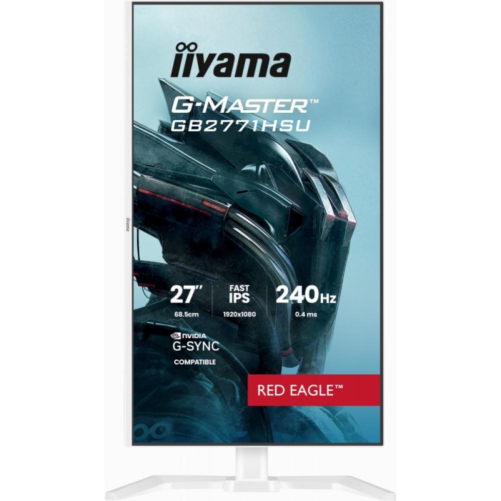 iiyama - G-MASTER GB2771HSU-W1 pantalla para PC 68,6 cm (27") 1920 x 1080 Pixeles Full HD LCD Blanco