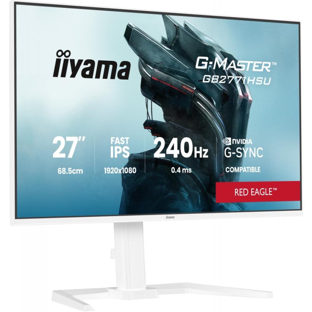 iiyama - G-MASTER GB2771HSU-W1 pantalla para PC 68,6 cm (27") 1920 x 1080 Pixeles Full HD LCD Blanco