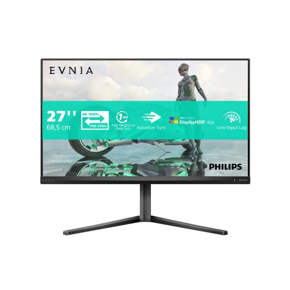 Philips - Evnia 3000 27M2N3800A/00 pantalla para PC 68,6 cm (27") 3840 x 2160 Pixeles 4K Ultra HD LCD Gris