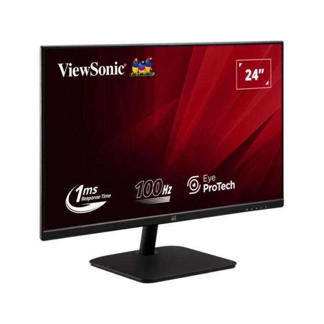 Viewsonic - Value Series VA2432-MHD-3 LED display 61 cm (24") 1920 x 1080 Pixeles Full HD Negro