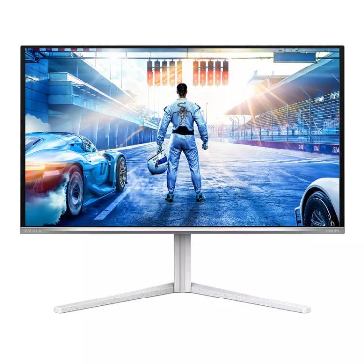 Philips - Evnia 6000 27M2N6501L/00 pantalla para PC 67,3 cm (26.5") 2560 x 1440 Pixeles Quad HD QD-OLED Blanco