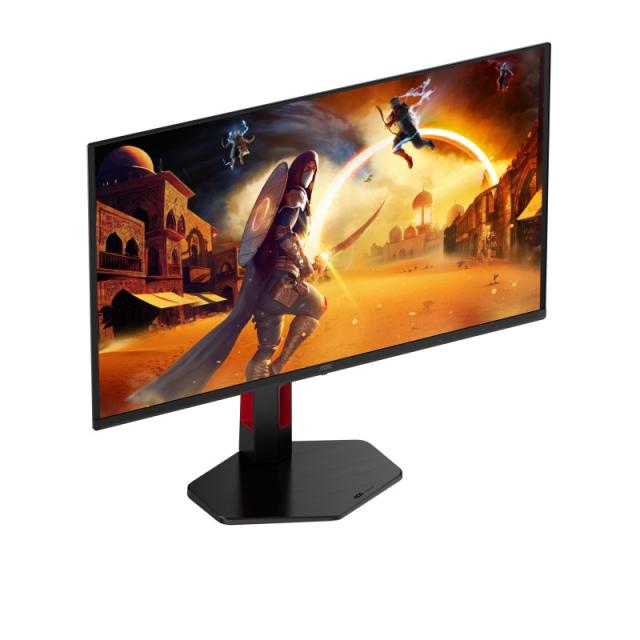 AOC - G4 Q27G4SDR pantalla para PC 67,3 cm (26.5") 2560 x 1440 Pixeles Quad HD QD-OLED Negro, Rojo