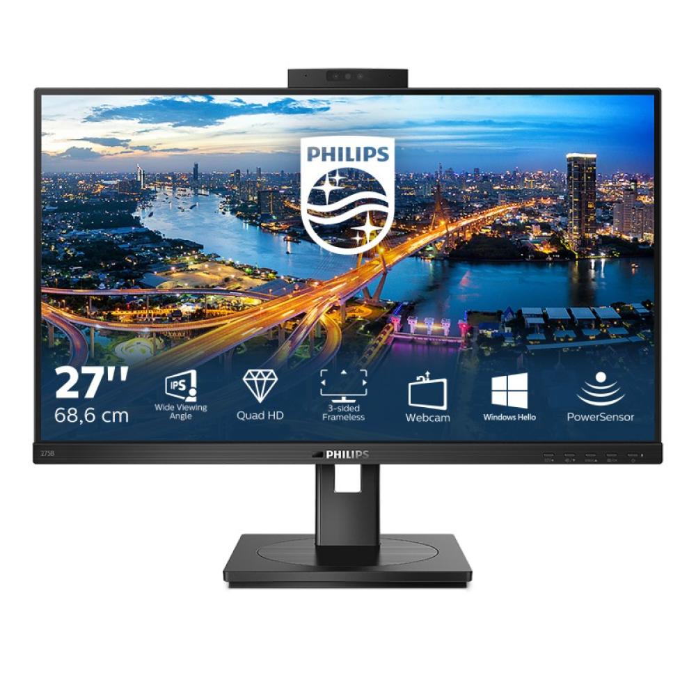 Philips - B Line 275B1H/00 pantalla para PC 68,6 cm (27") 2560 x 1440 Pixeles 2K Ultra HD LED Negro