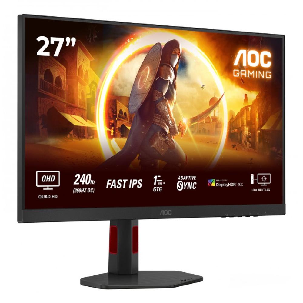AOC - G4 Q27G4ZR pantalla para PC 68,6 cm (27") 2560 x 1440 Pixeles Quad HD LED Negro, Rojo
