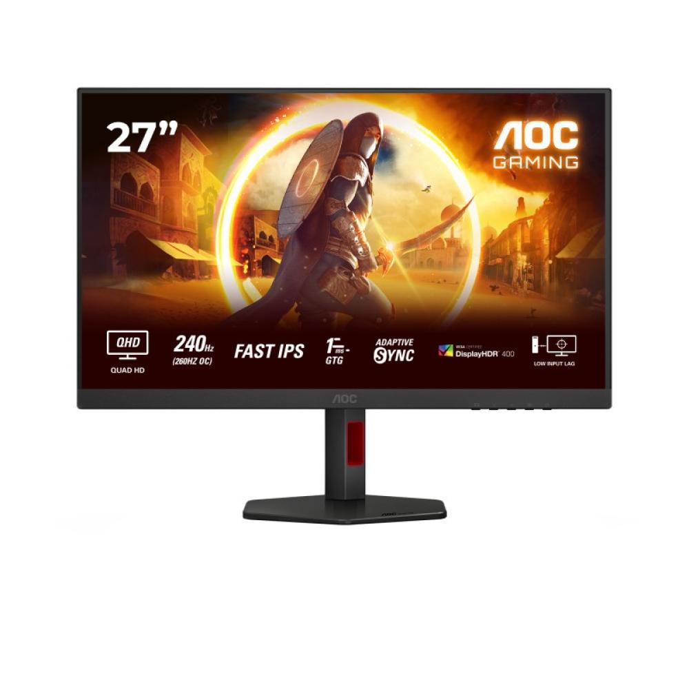 AOC - G4 Q27G4ZR pantalla para PC 68,6 cm (27") 2560 x 1440 Pixeles Quad HD LED Negro, Rojo