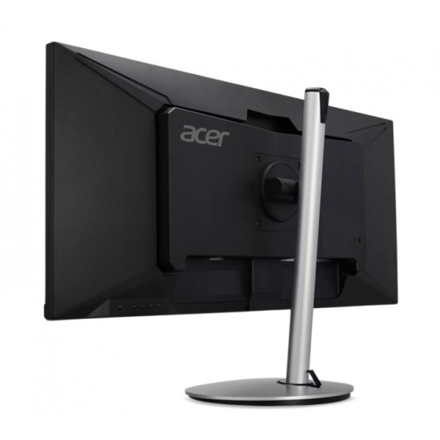 Acer - CB342CU pantalla para PC 86,4 cm (34") 3440 x 1440 Pixeles UltraWide Quad HD LCD Negro, Plata