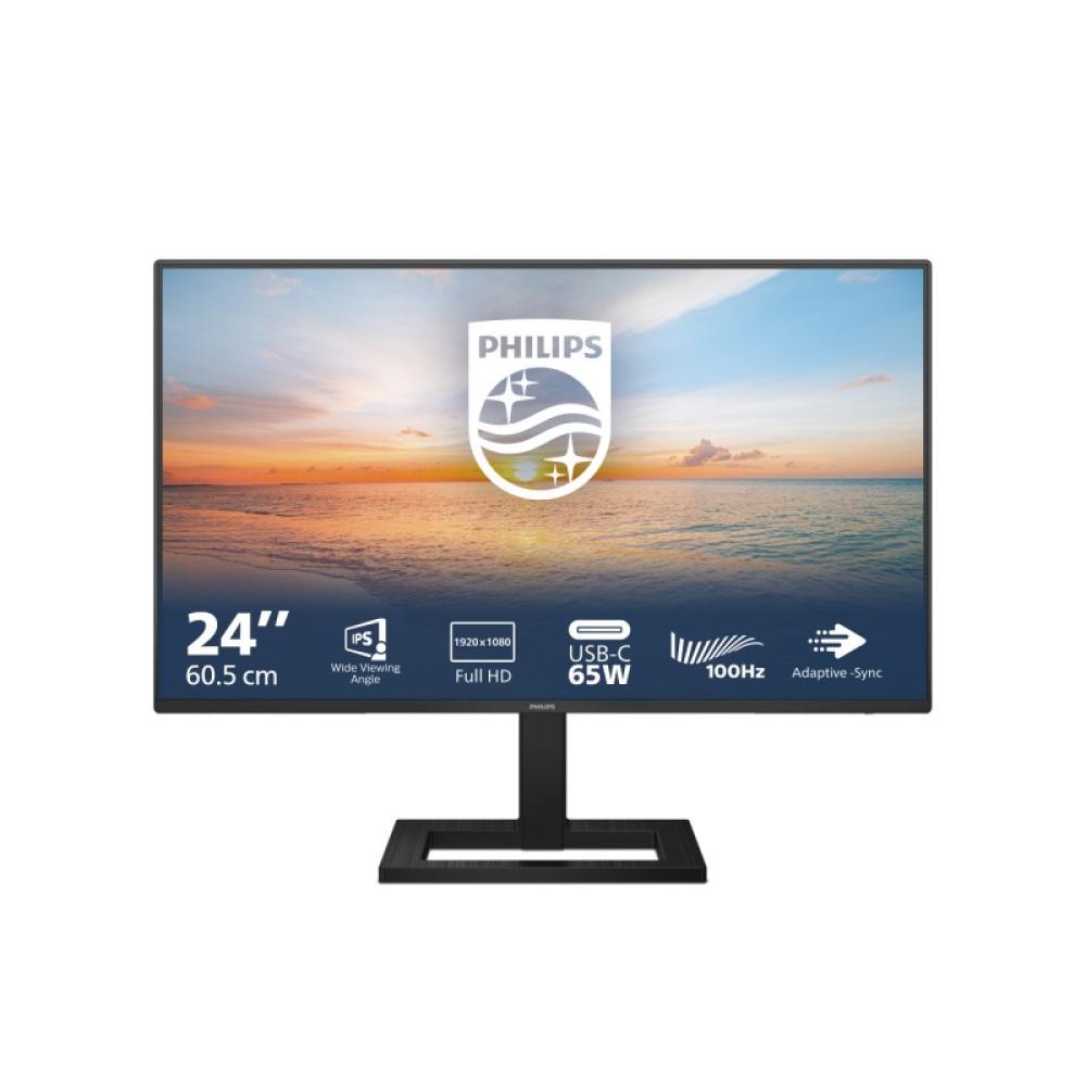 Philips - 1000 series 24E1N1300AE/00 pantalla para PC 60,5 cm (23.8") 1920 x 1080 Pixeles Full HD LCD Negro