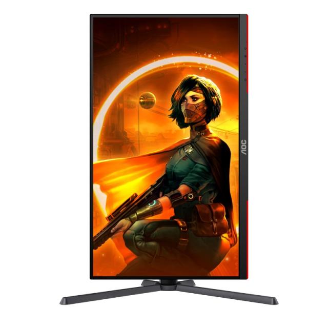 AOC - G3 Q27G3XMN/BK pantalla para PC 68,6 cm (27") 2560 x 1440 Pixeles 2K Ultra HD LED Negro, Rojo