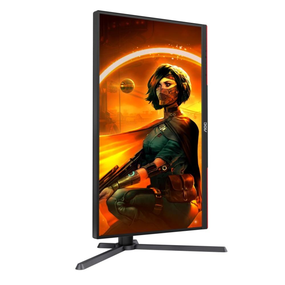 AOC - G3 Q27G3XMN/BK pantalla para PC 68,6 cm (27") 2560 x 1440 Pixeles 2K Ultra HD LED Negro, Rojo