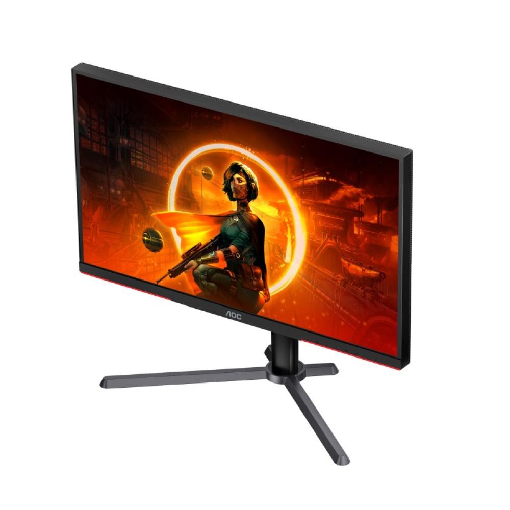AOC - G3 Q27G3XMN/BK pantalla para PC 68,6 cm (27") 2560 x 1440 Pixeles 2K Ultra HD LED Negro, Rojo