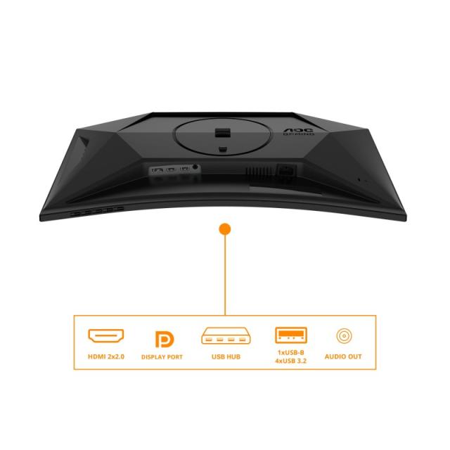 AOC - G4 C27G4ZXU pantalla para PC 68,6 cm (27") 1920 x 1080 Pixeles Full HD LED Negro