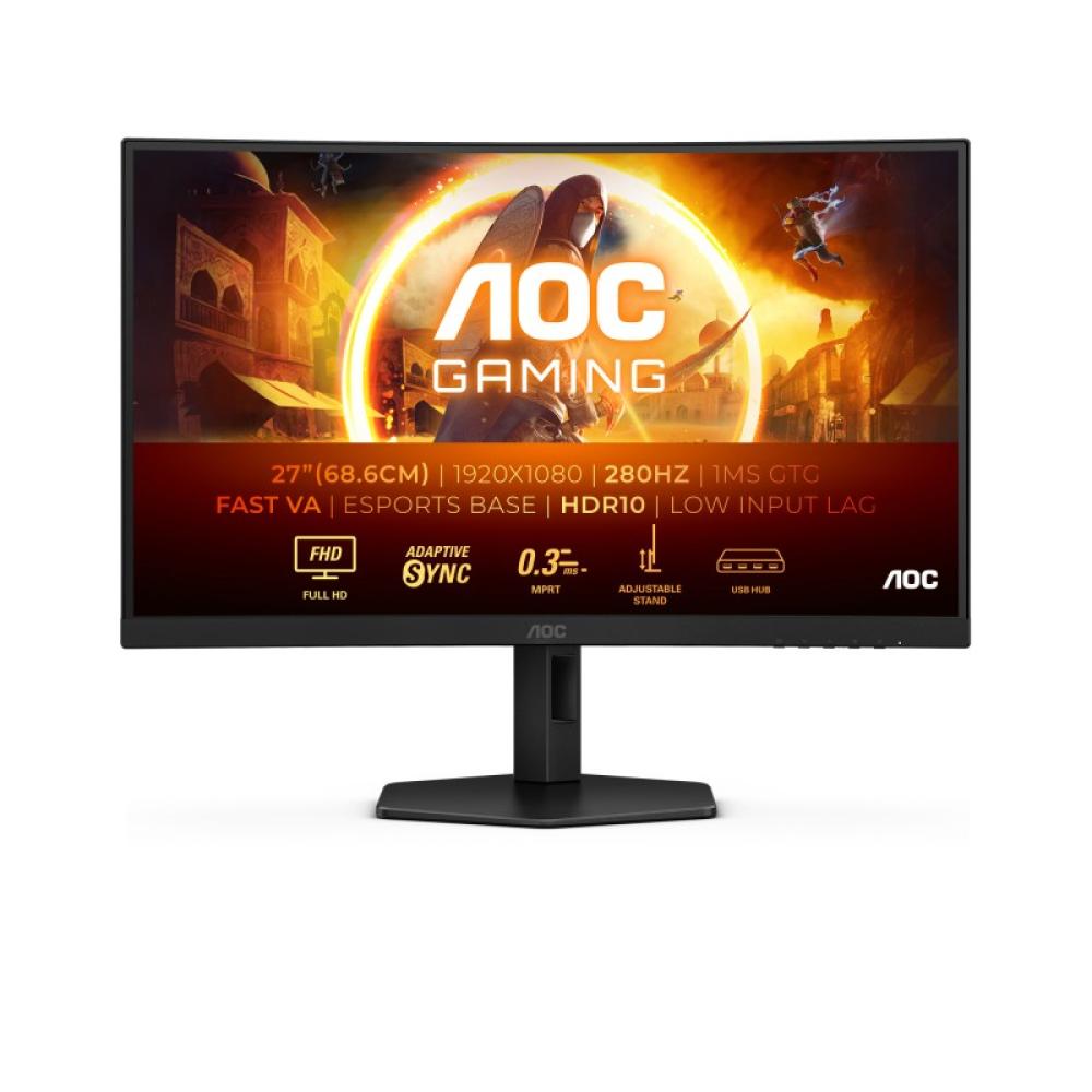 AOC - G4 C27G4ZXU pantalla para PC 68,6 cm (27") 1920 x 1080 Pixeles Full HD LED Negro