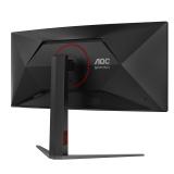 AOC - G4 CU34G4Z pantalla para PC 86,4 cm (34") 3440 x 1440 Pixeles Wide Quad HD LED Negro, Rojo