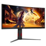 AOC - G4 CU34G4Z pantalla para PC 86,4 cm (34") 3440 x 1440 Pixeles Wide Quad HD LED Negro, Rojo