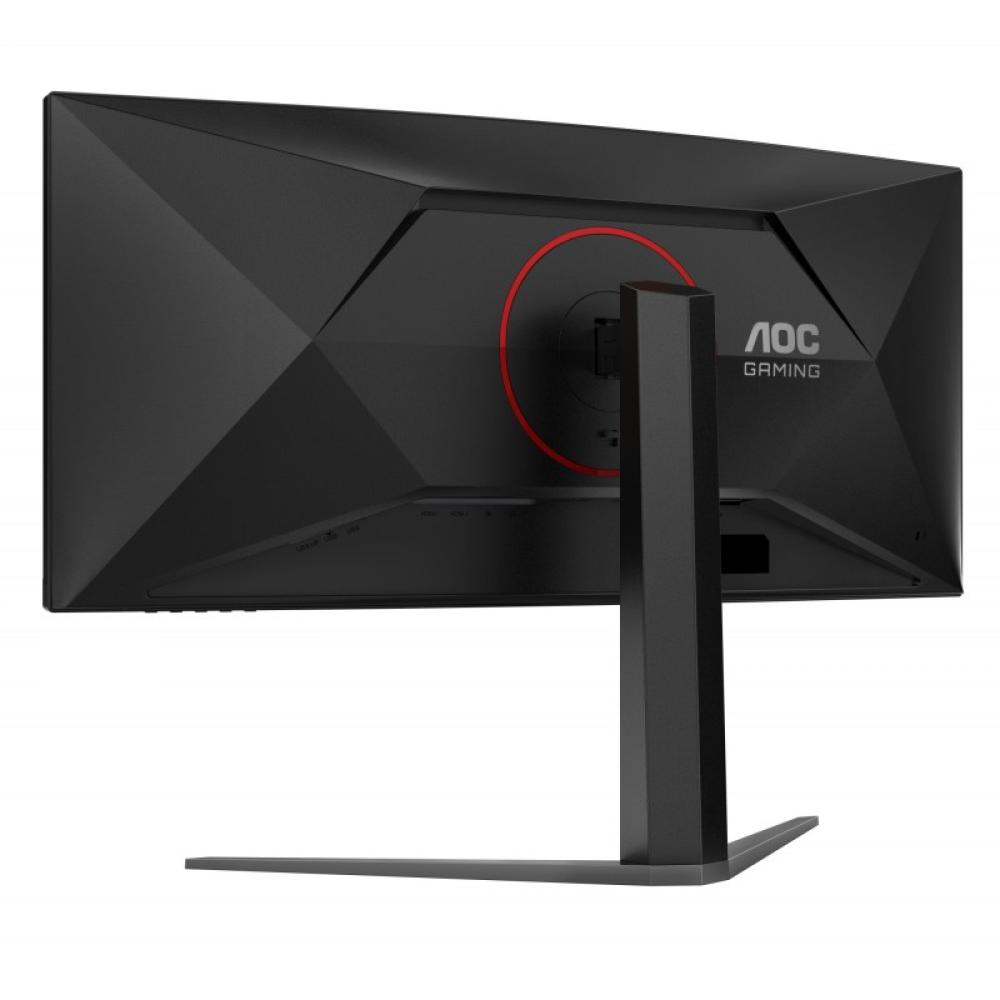 AOC - G4 CU34G4Z pantalla para PC 86,4 cm (34") 3440 x 1440 Pixeles Wide Quad HD LED Negro, Rojo