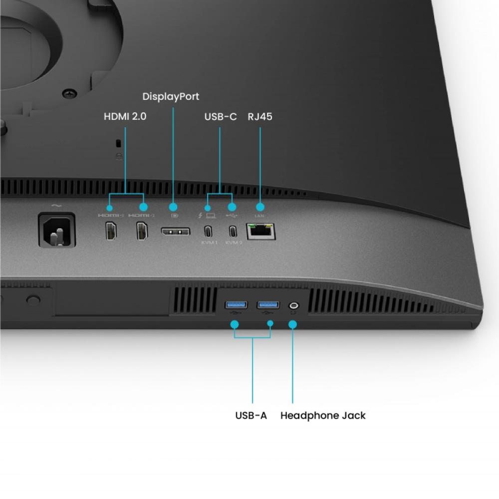 BenQ - PD2770U pantalla para PC 68,6 cm (27") 3840 x 2160 Pixeles 4K Ultra HD LCD Negro