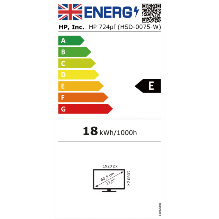 HP - Monitor FHD serie 7 Pro de 23,8 pulgadas - 724pf - 8X530AA