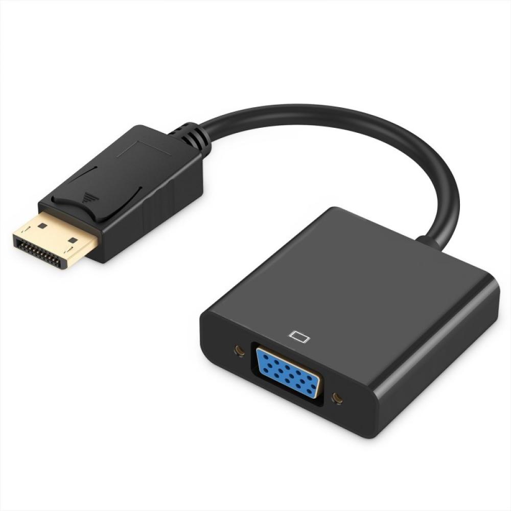 Ewent - EC1454 adaptador de cable de vídeo 0,15 m DisplayPort VGA (D-Sub) Negro