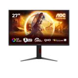 AOC - G4 Q27G4ZD pantalla para PC 68,6 cm (27") 2560 x 1440 Pixeles Quad HD QD-OLED Negro, Rojo