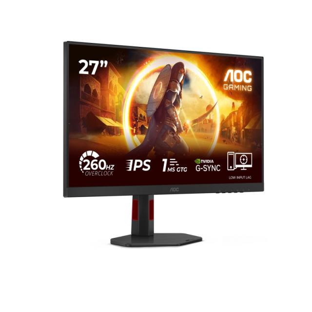 AOC - G4 27G4ZR pantalla para PC 68,6 cm (27") 1920 x 1080 Pixeles Full HD LED Negro, Rojo