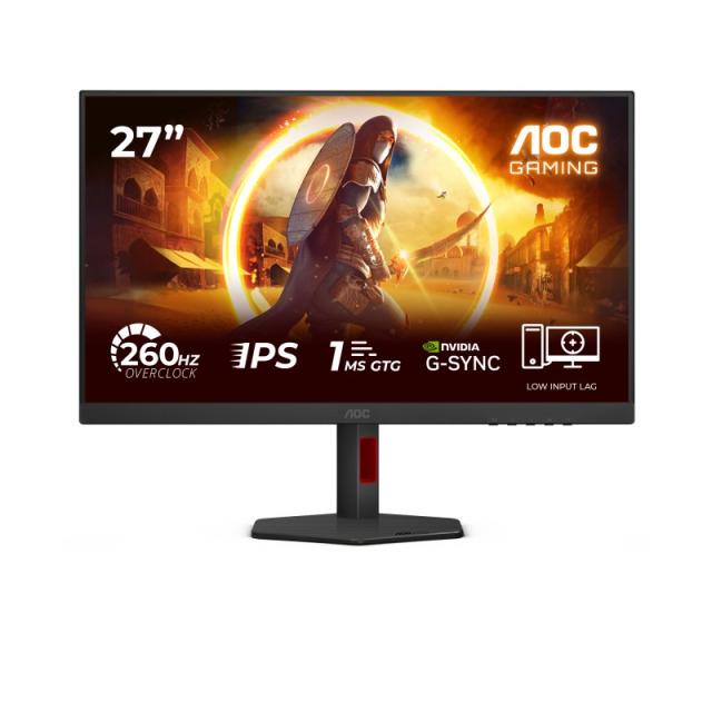 AOC - G4 27G4ZR pantalla para PC 68,6 cm (27") 1920 x 1080 Pixeles Full HD LED Negro, Rojo