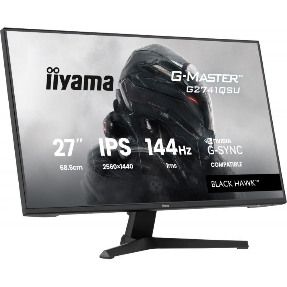 iiyama - G-MASTER G2741QSU-B1 pantalla para PC 68,6 cm (27") 2560 x 1440 Pixeles 4K Ultra HD QLED Negro