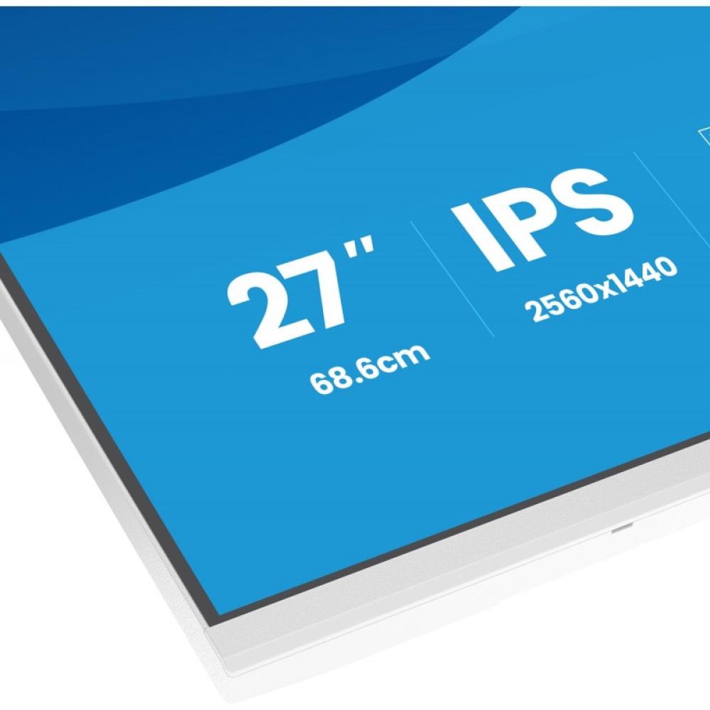iiyama - ProLite XB2797QSU-W1 pantalla para PC 68,6 cm (27") 2560 x 1440 Pixeles Quad HD LED Blanco