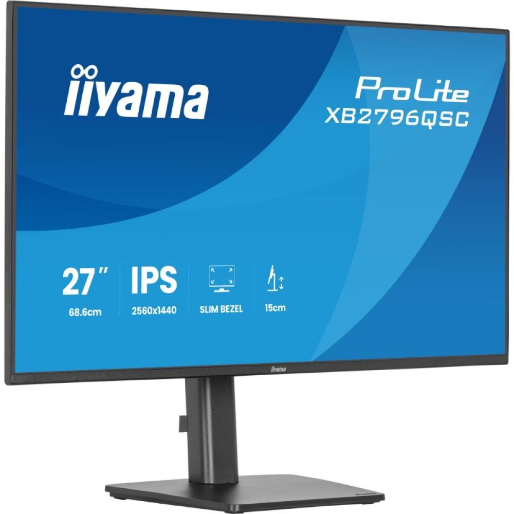 iiyama - ProLite XB2796QSC-B1 pantalla para PC 68,6 cm (27") 2560 x 1440 Pixeles Quad HD LED Negro