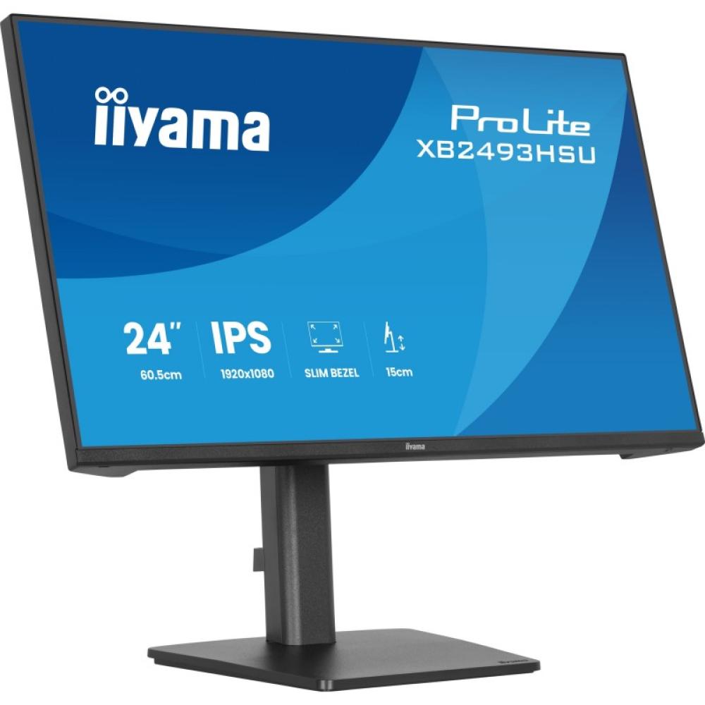 iiyama - ProLite XB2493HSU-B1 pantalla para PC 60,5 cm (23.8") 1920 x 1080 Pixeles Full HD LED Negro