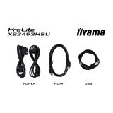 iiyama - ProLite XB2493HSU-B1 pantalla para PC 60,5 cm (23.8") 1920 x 1080 Pixeles Full HD LED Negro
