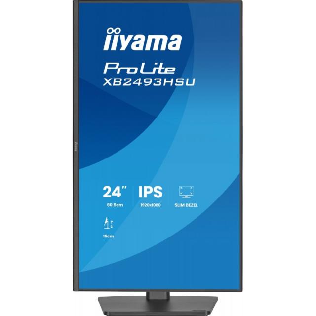 iiyama - ProLite XB2493HSU-B1 pantalla para PC 60,5 cm (23.8") 1920 x 1080 Pixeles Full HD LED Negro