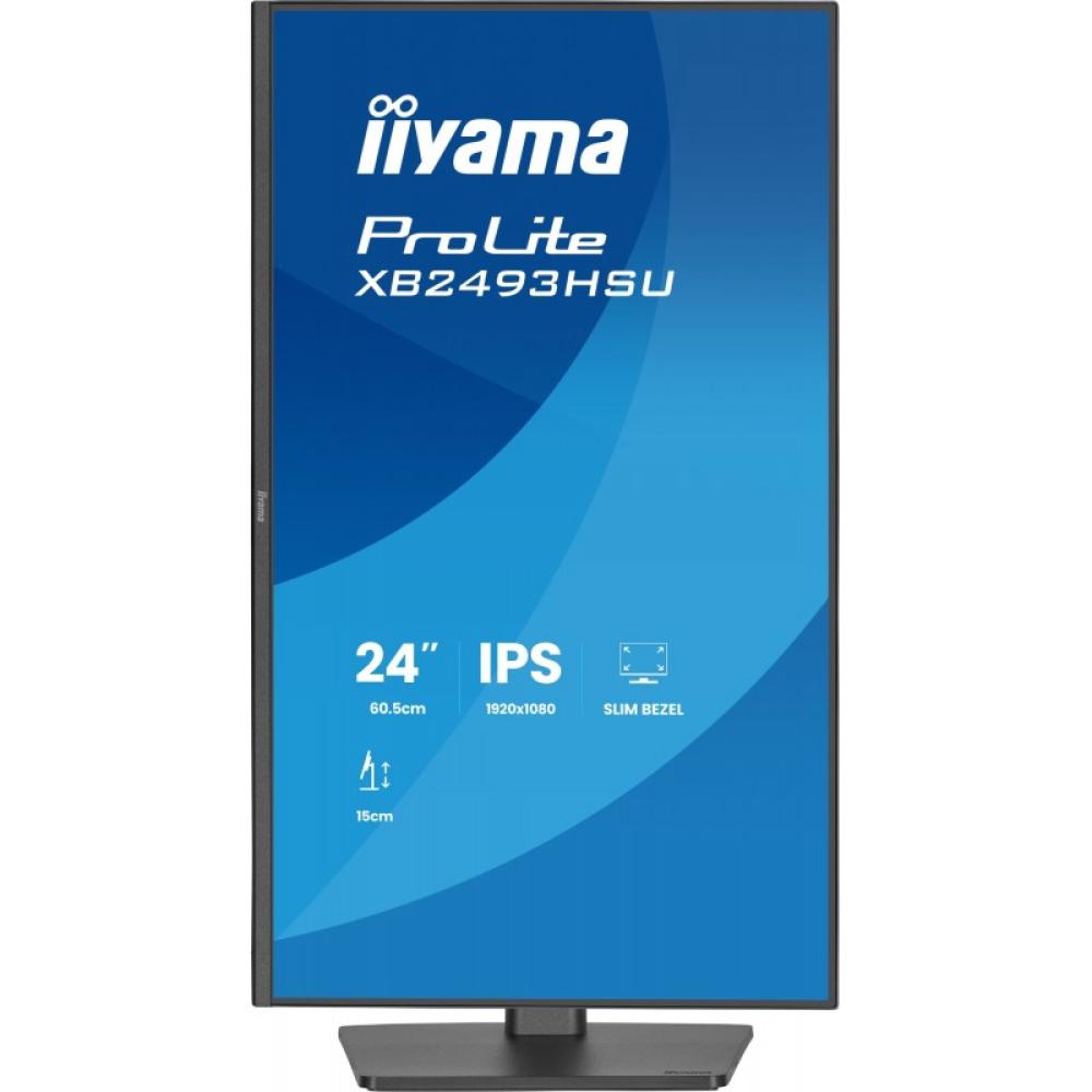 iiyama - ProLite XB2493HSU-B1 pantalla para PC 60,5 cm (23.8") 1920 x 1080 Pixeles Full HD LED Negro