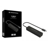 Conceptronic - HUBBIES07B hub de interfaz USB 3.2 Gen 1 (3.1 Gen 1) Type-C 5000 Mbit/s Negro