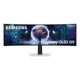 Samsung - G93SD pantalla para PC 124,5 cm (49") 5120 x 1440 Pixeles Dual QHD OLED Plata