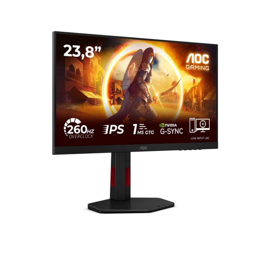 AOC - G4 24G4ZR pantalla para PC 60,5 cm (23.8") 1920 x 1080 Pixeles Full HD LED Negro, Rojo