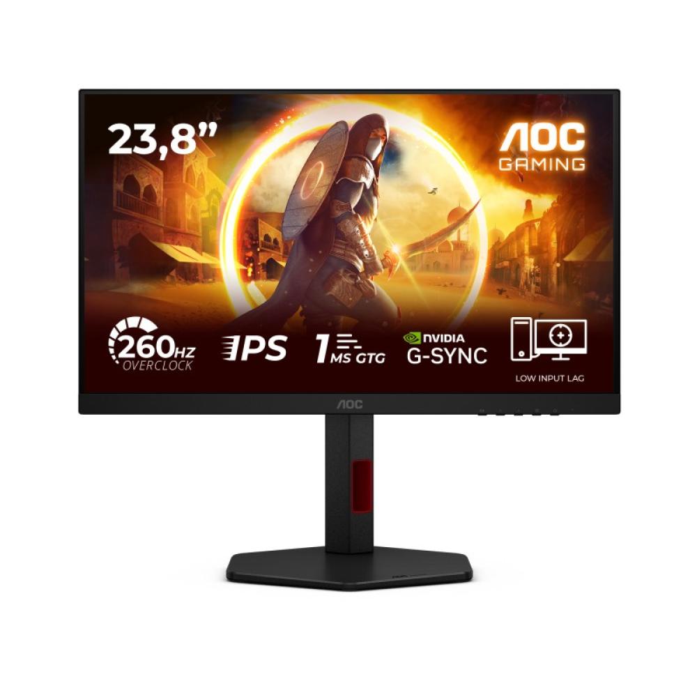 AOC - G4 24G4ZR pantalla para PC 60,5 cm (23.8") 1920 x 1080 Pixeles Full HD LED Negro, Rojo