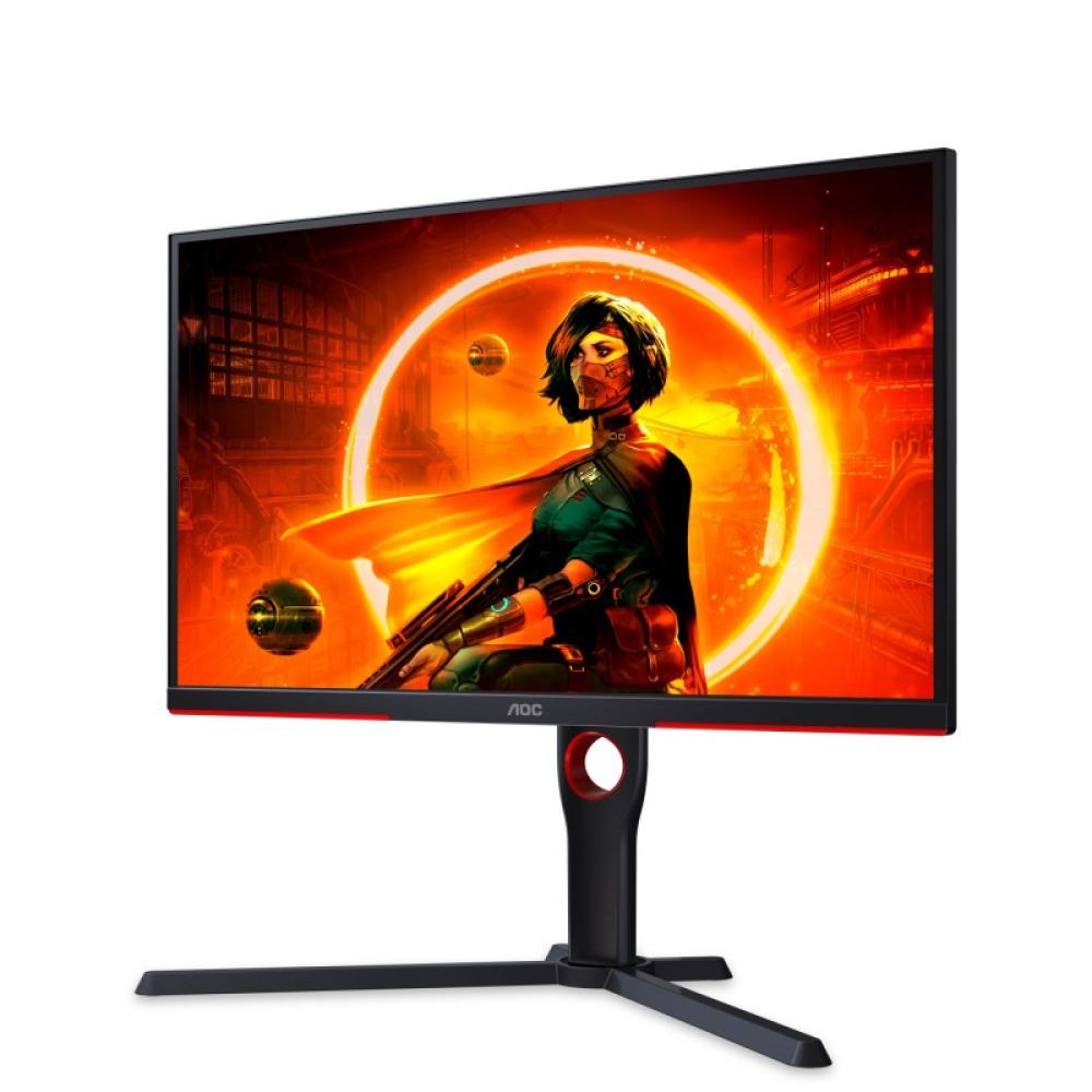 AOC - G3 25G3ZM/BK pantalla para PC 62,2 cm (24.5") 1920 x 1080 Pixeles Full HD Negro, Rojo
