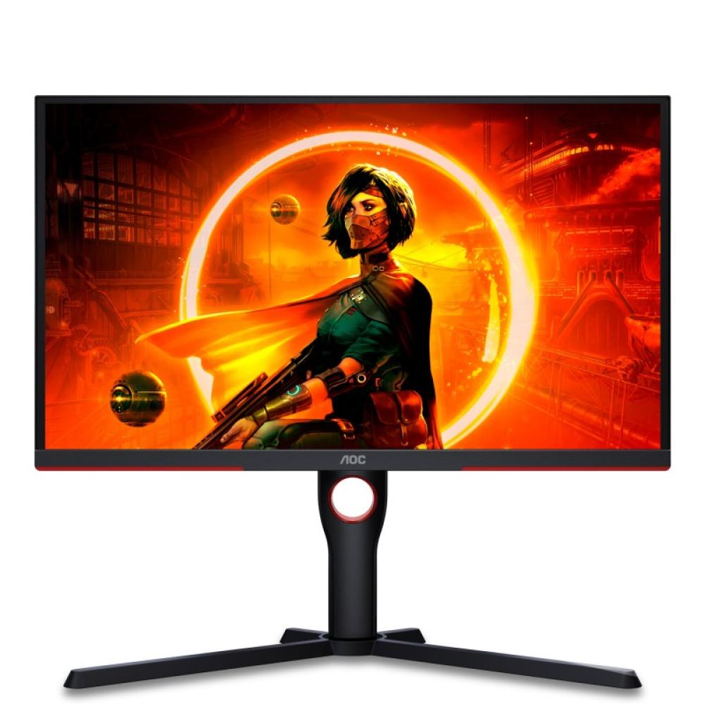 AOC - G3 25G3ZM/BK pantalla para PC 62,2 cm (24.5") 1920 x 1080 Pixeles Full HD Negro, Rojo