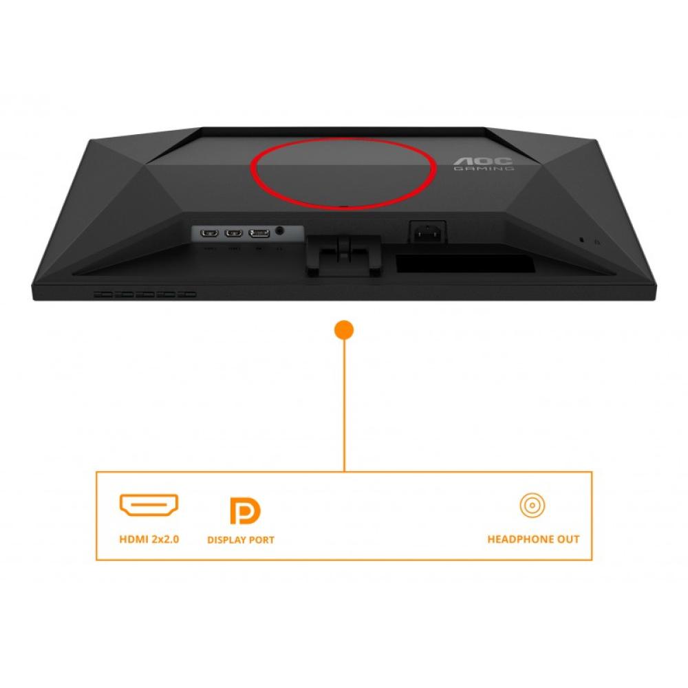 AOC - G4 24G4ZRE pantalla para PC 60,5 cm (23.8") 1920 x 1080 Pixeles Full HD LED Negro, Rojo