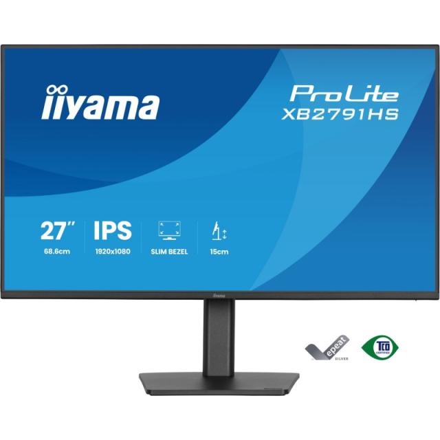 iiyama - ProLite XB2791HS-B1 pantalla para PC 68,6 cm (27") 1920 x 1080 Pixeles Full HD LED Negro