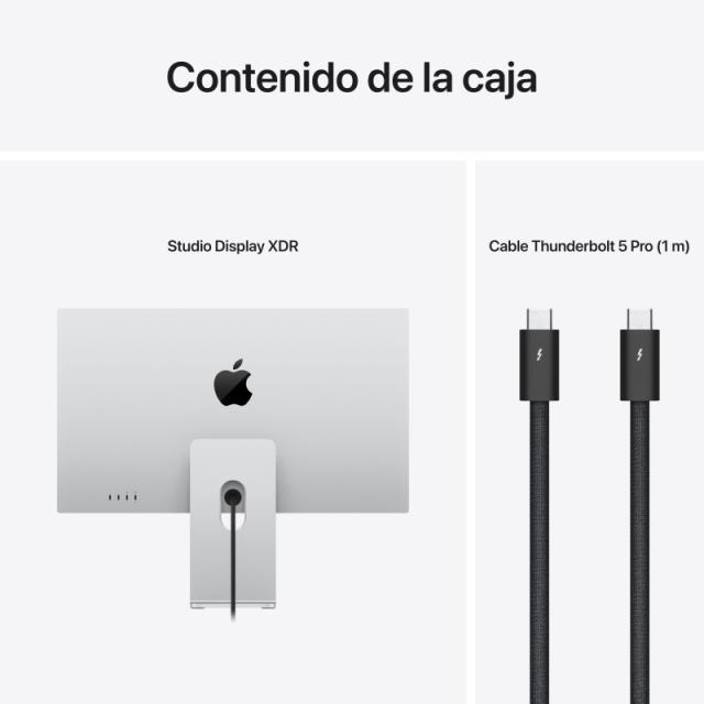 Apple - Studio Display XDR - Vidrio estándar - Soporte con inclinación y altura ajustables
