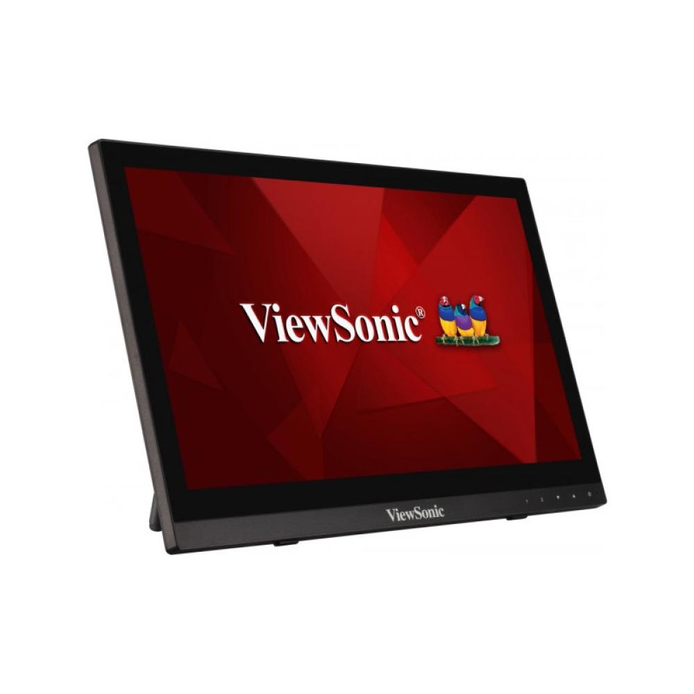 Viewsonic - TD1630-3 pantalla para PC 39,6 cm (15.6") 1366 x 768 Pixeles HD LCD Pantalla táctil Multi-usuario Negro