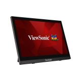 Viewsonic - TD1630-3 pantalla para PC 39,6 cm (15.6") 1366 x 768 Pixeles HD LCD Pantalla táctil Multi-usuario Negro