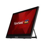 Viewsonic - TD1630-3 pantalla para PC 39,6 cm (15.6") 1366 x 768 Pixeles HD LCD Pantalla táctil Multi-usuario Negro
