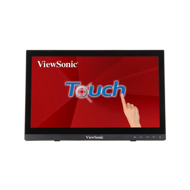 Viewsonic - TD1630-3 pantalla para PC 39,6 cm (15.6") 1366 x 768 Pixeles HD LCD Pantalla táctil Multi-usuario Negro